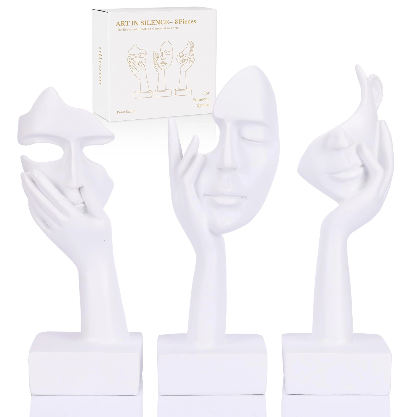 Thinker Statue - Plastic, Resin