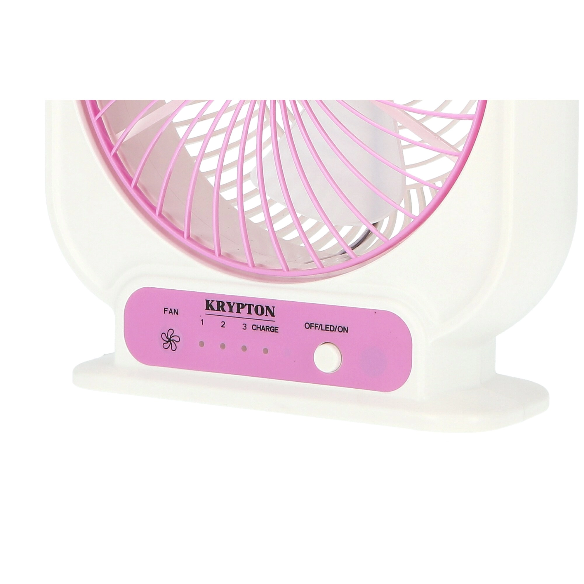 Rechargeable Mini Table Fan - 8''