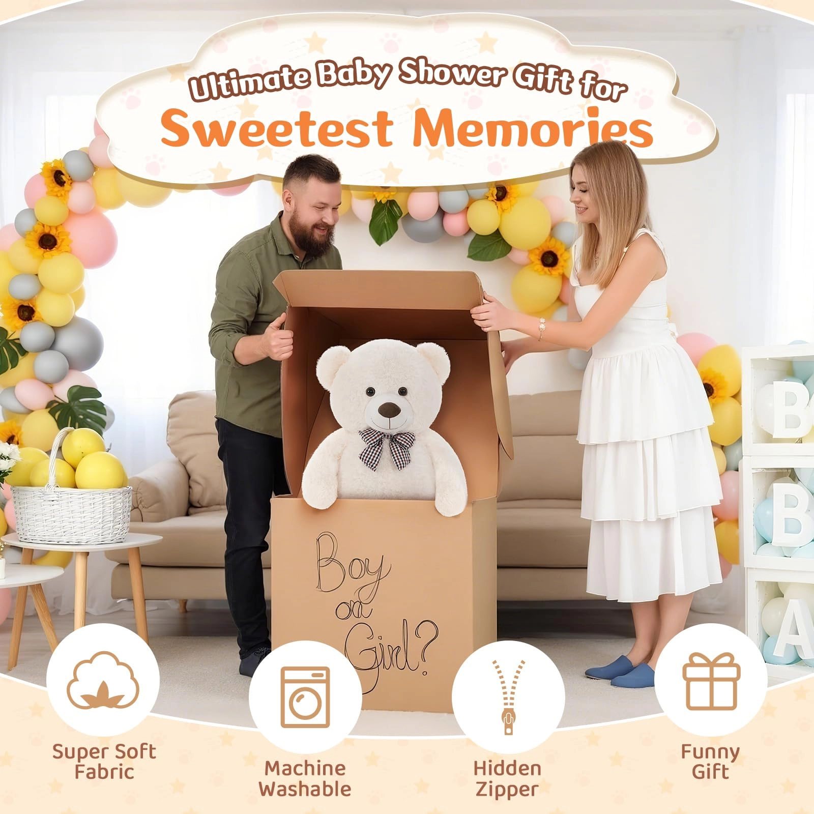 Teddy Bear W162_4_100 Plush