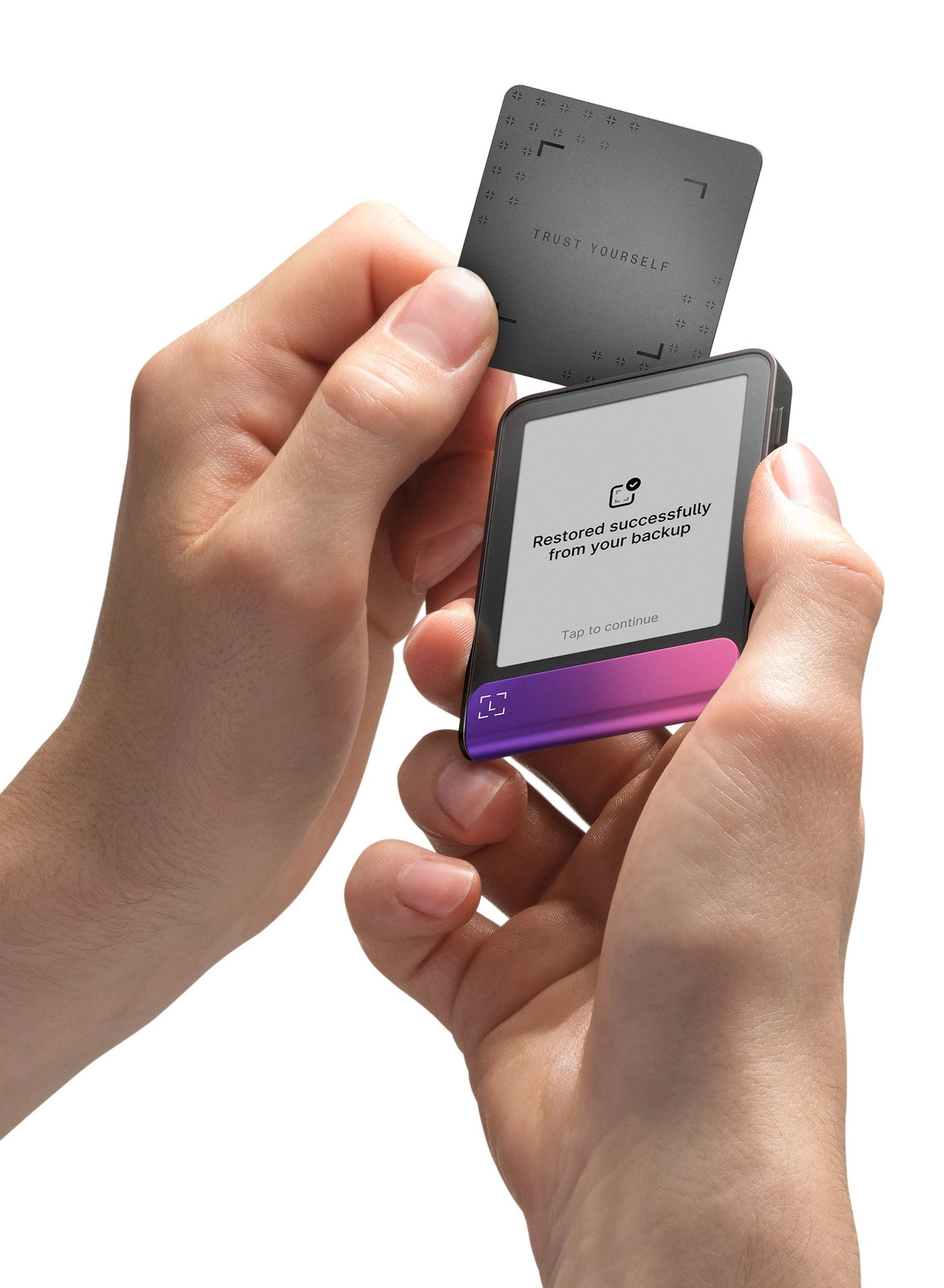 Flex - 2.84" Touchscreen Recovery Key Bluetooth