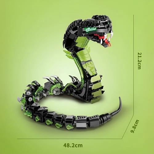 Mechanical Snake - Building Blocks STEM