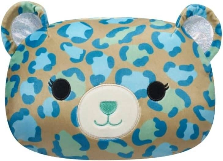 Squishmallows Enos - Medium Plush 12 inch Dark Green Leopard