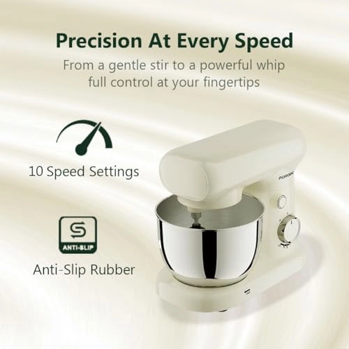 Tilt-Head Electric Household Stand Mixer - 2 L 400 W