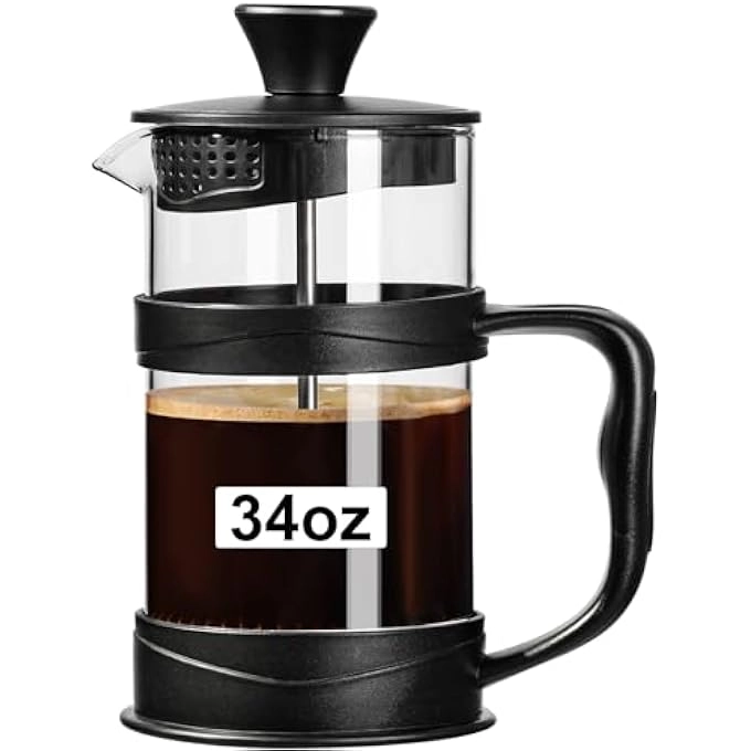 French Press - 304 Stainless Steel Filter