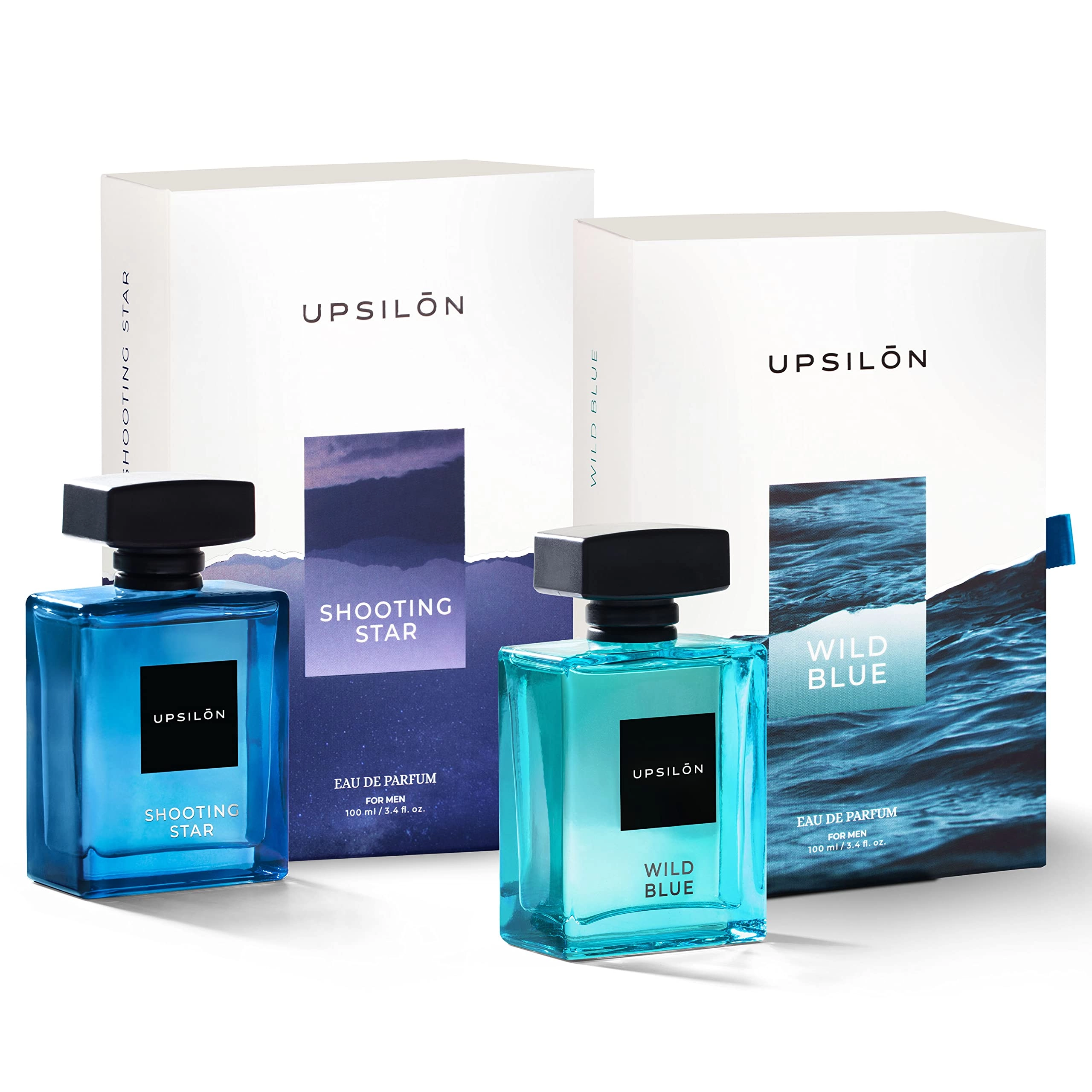 UPSILON Wild Blue - Eau de Parfum 100ml + Shooting Star - Eau de Parfum 100ml