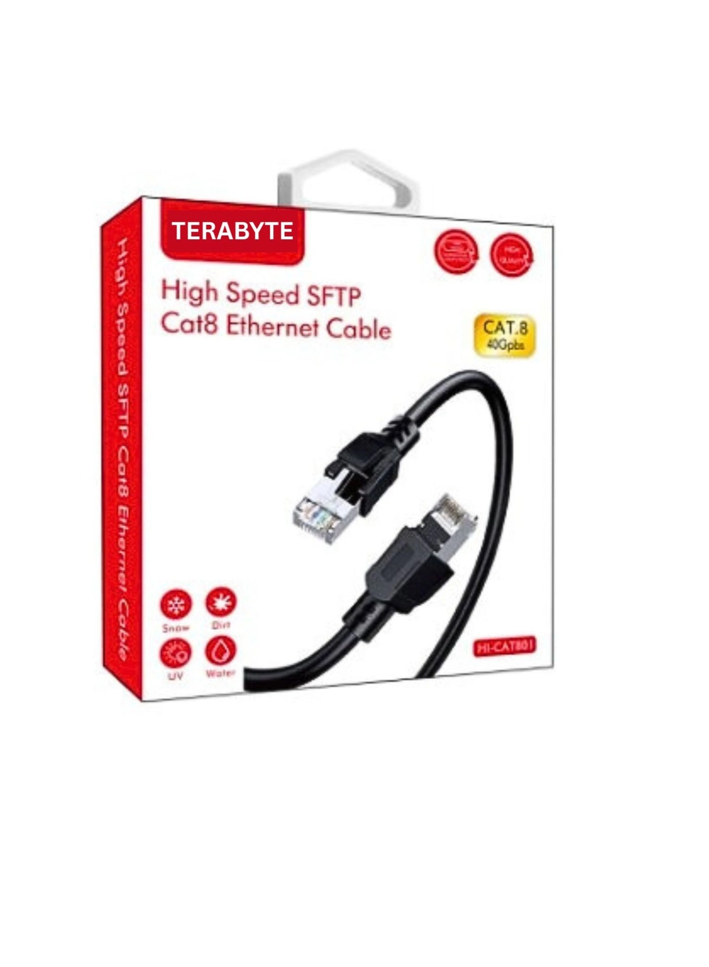 Terabyte Cat8 Ethernet Cable - 1M-2M