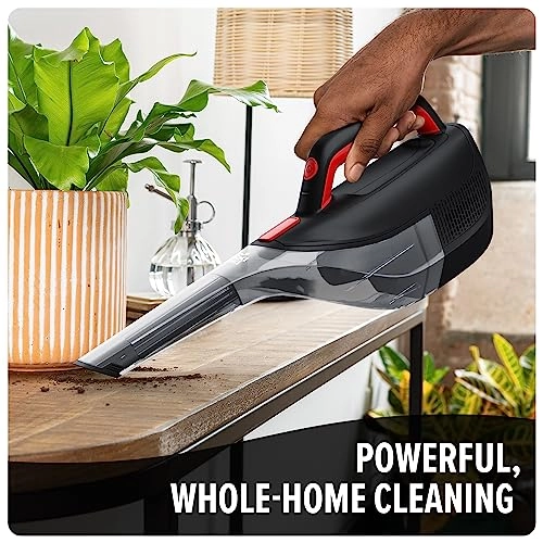 Whole Home Handheld Vacuum - 12V Multi-Surface Tool Kit Black