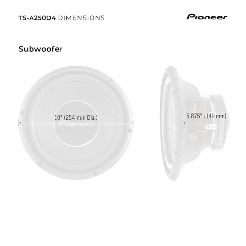 TS-A250D4 - 400W 10"