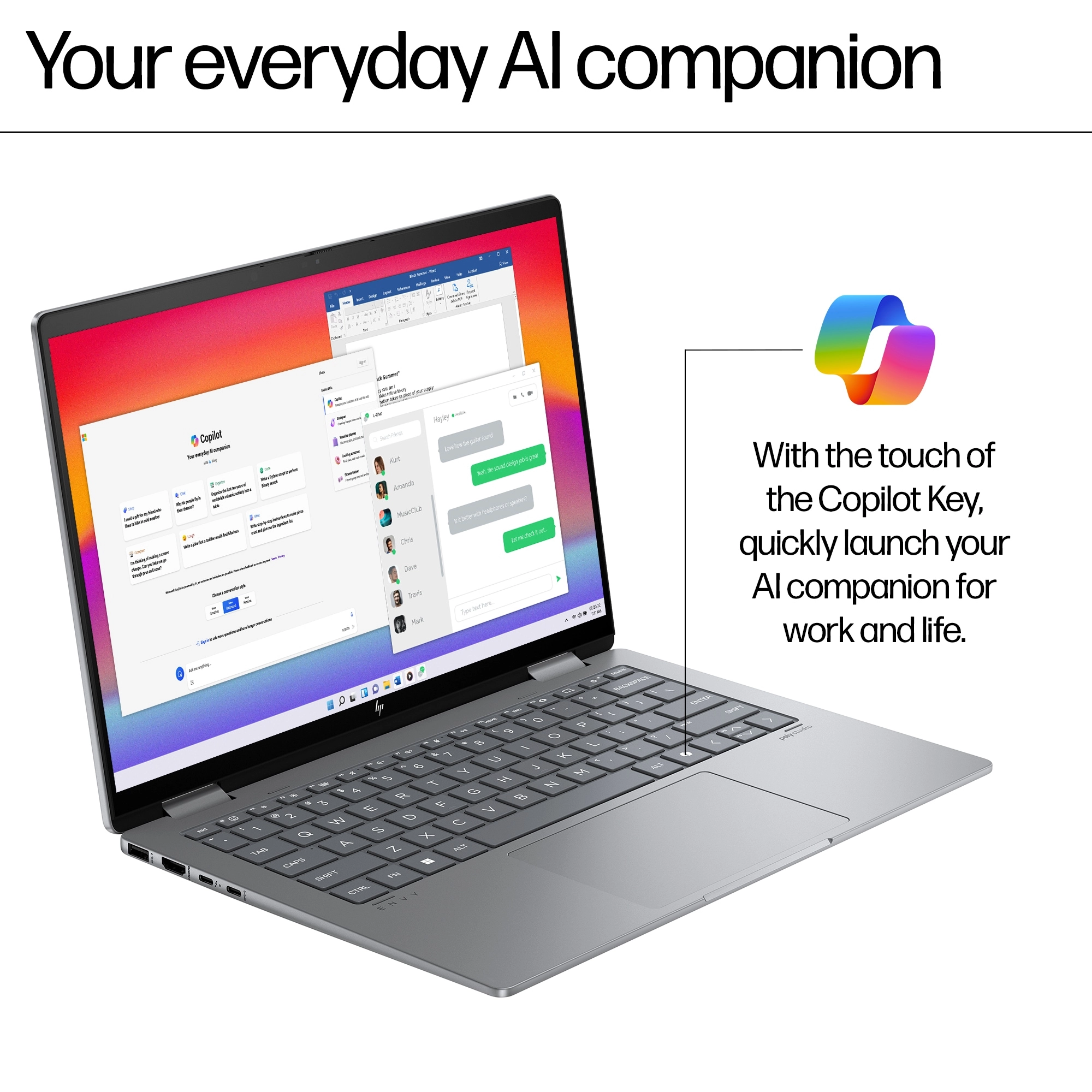 Envy x360 9R1K0UA - 15.6'' Core Ultra 7 155U 16GB DDR5 512GB SSD