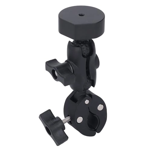 Mini Satellite Mount Bracket - Compact Lightweight Aluminum Alloy 360 degree rotation
