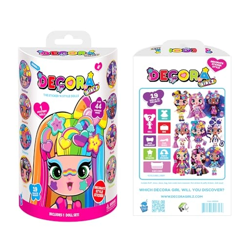 DECORA GIRLZ Mystery Collectible Dolls - 5 8 Surprises