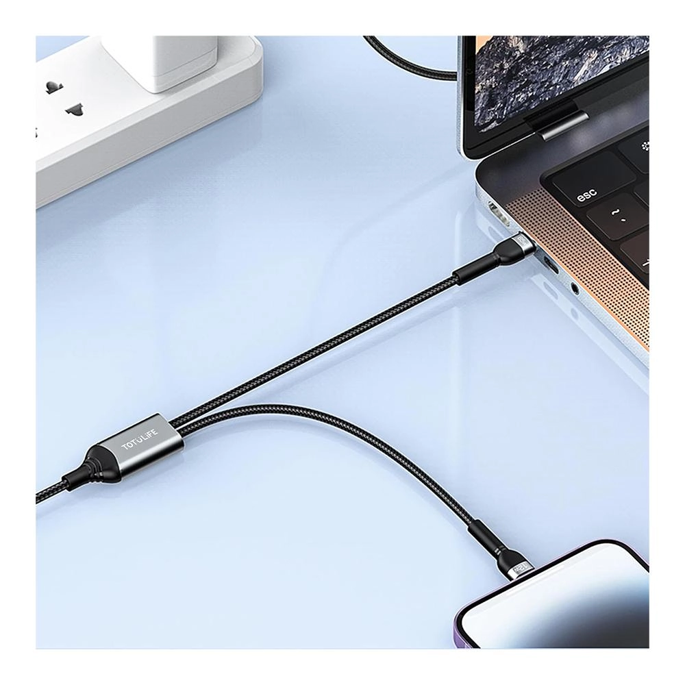 Nylo Series Cable 65W USB-C to Lightning 1.2m