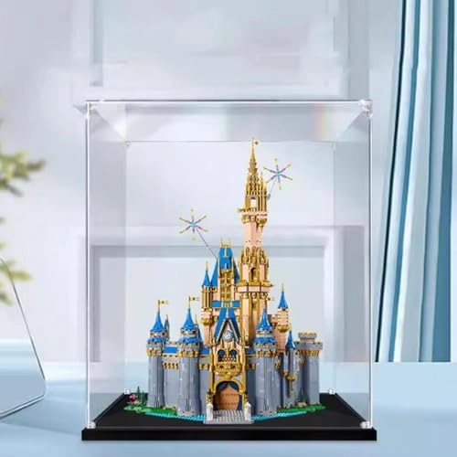 Acrylic Clear Display Case - Acrylic 3mm thickness for LEGO Castle Model 43222