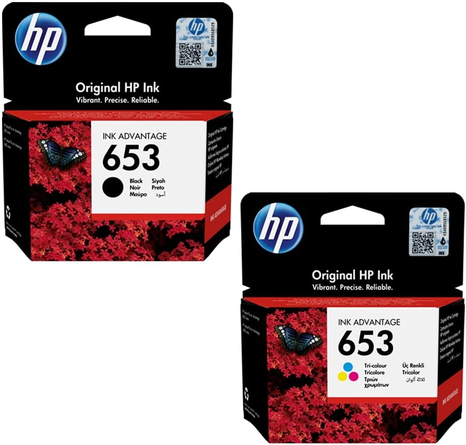 HP 653 - Standard Yield Black + 653 - Standard Yield Multicolor