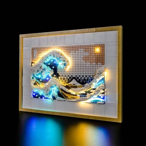 31208 Hokusai - The Great Wave - LED Light Set USB Battery 185