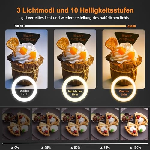 Selfie Ring Light - 10 Inch