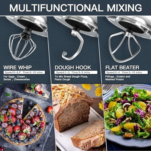 Planetary Mixer - 6.5 Liters 2000 watts