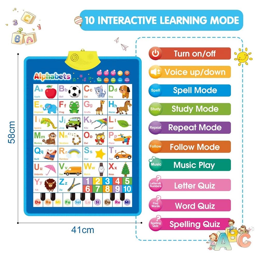 Talking Poster - Suitable for 3 years and above