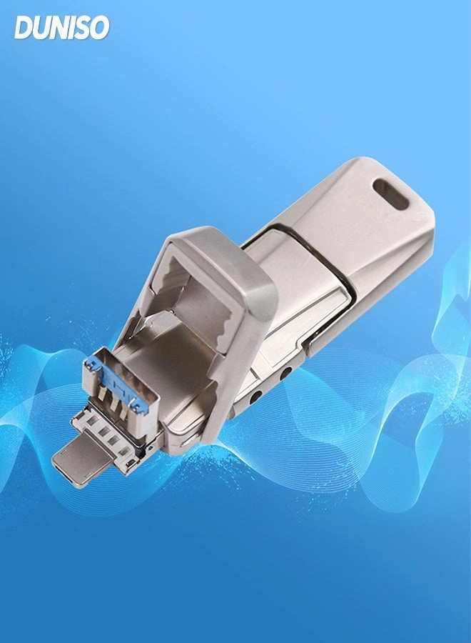 DUNISO USB Flash Drive - USB 3.0 USB C 2TB