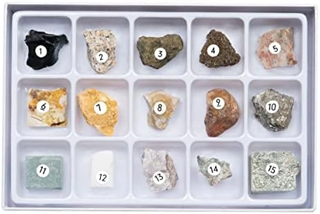 Mineral Science Kit Geology - 8 years+ 15 pieces