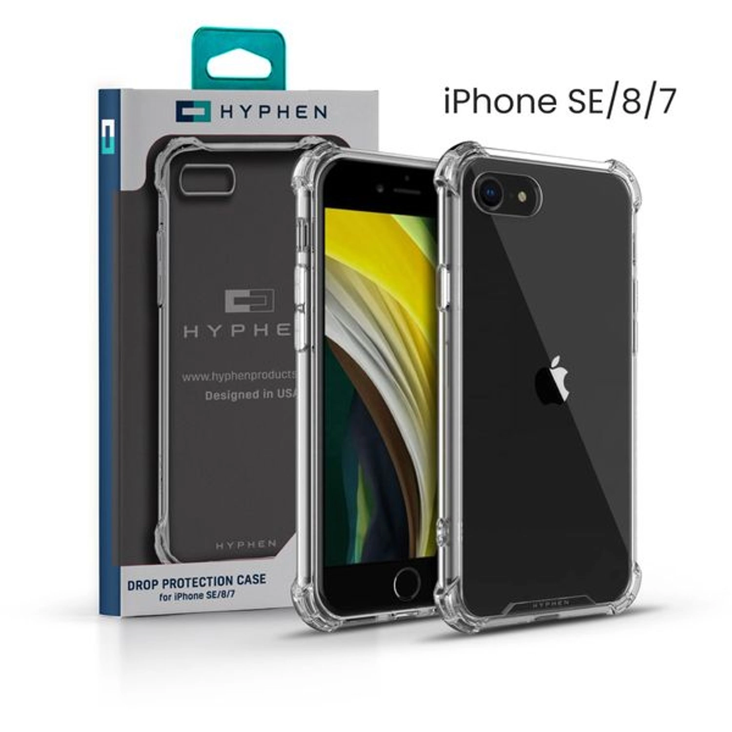 Drop Protection Back Case for iPhone 8/7/SE