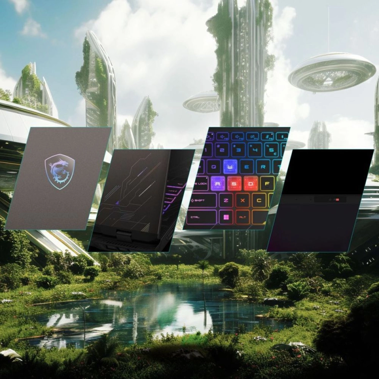 Crosshair 16 9S7-15P421-220 - 16'' Core Ultra 7 16GB DDR5 1TB SSD