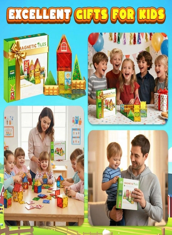 Magnetic Tiles - 37pcs