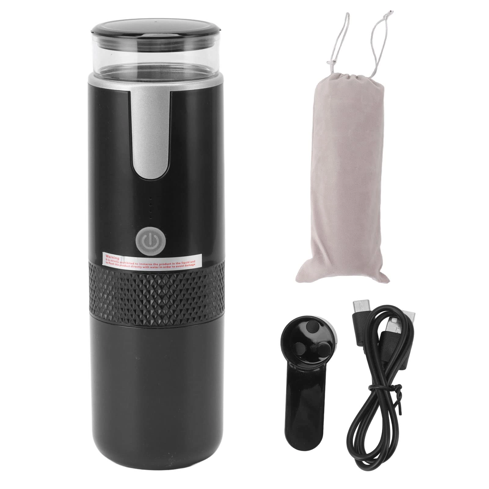 Portable Travel Coffee Maker - 80ml capsules and coffee powder