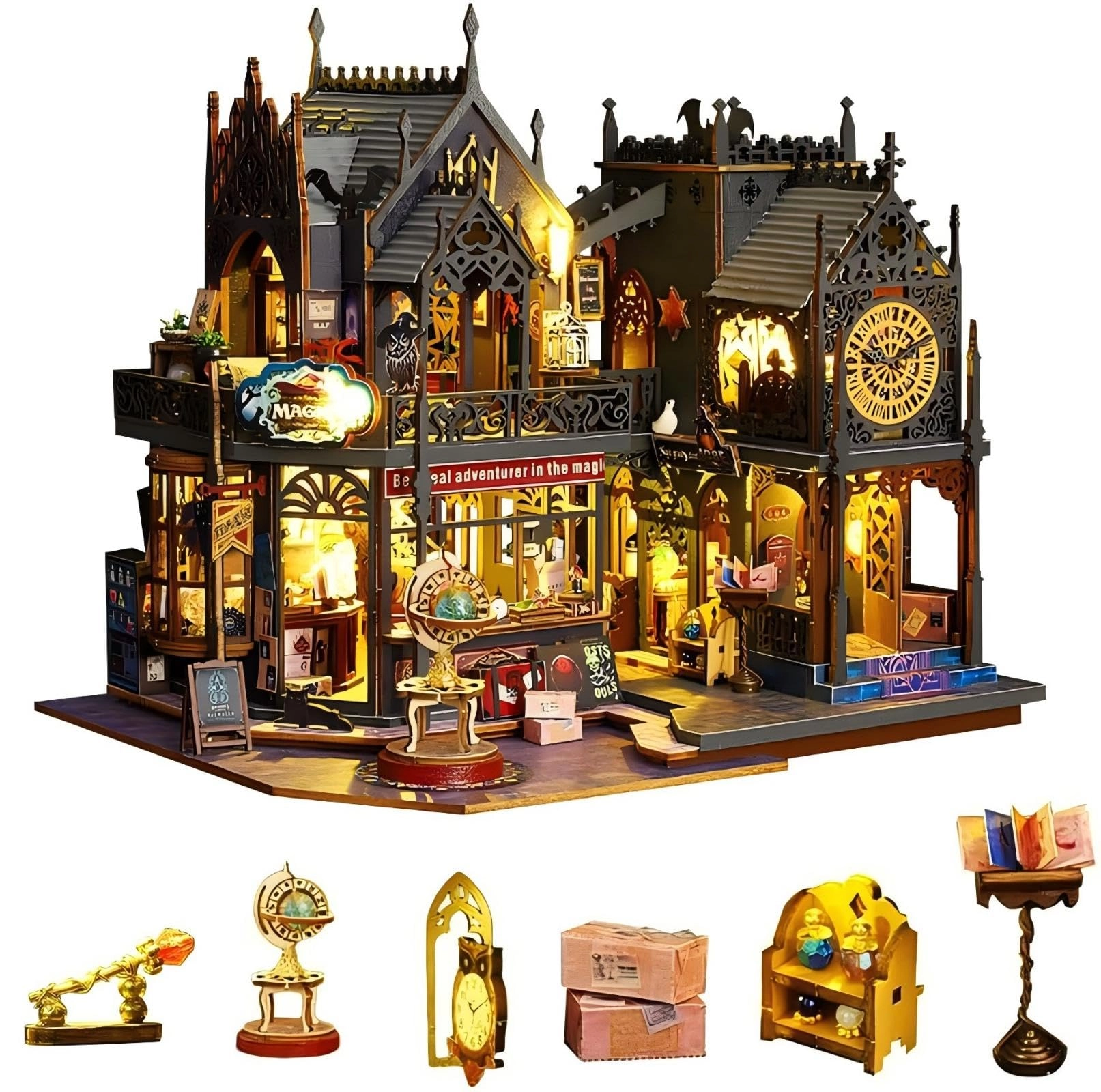 OZJAY Holor Magic City - Dust Proof Cover Music Box