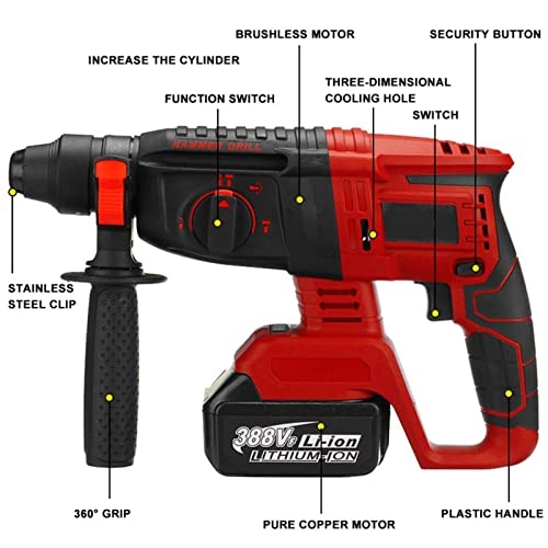 Cordless Hammer Drill - 4AH