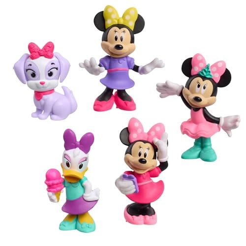 Minnie Mouse + Daisy Duck + Cream Puff - Disney Juniors - 3 yr 5 pcs