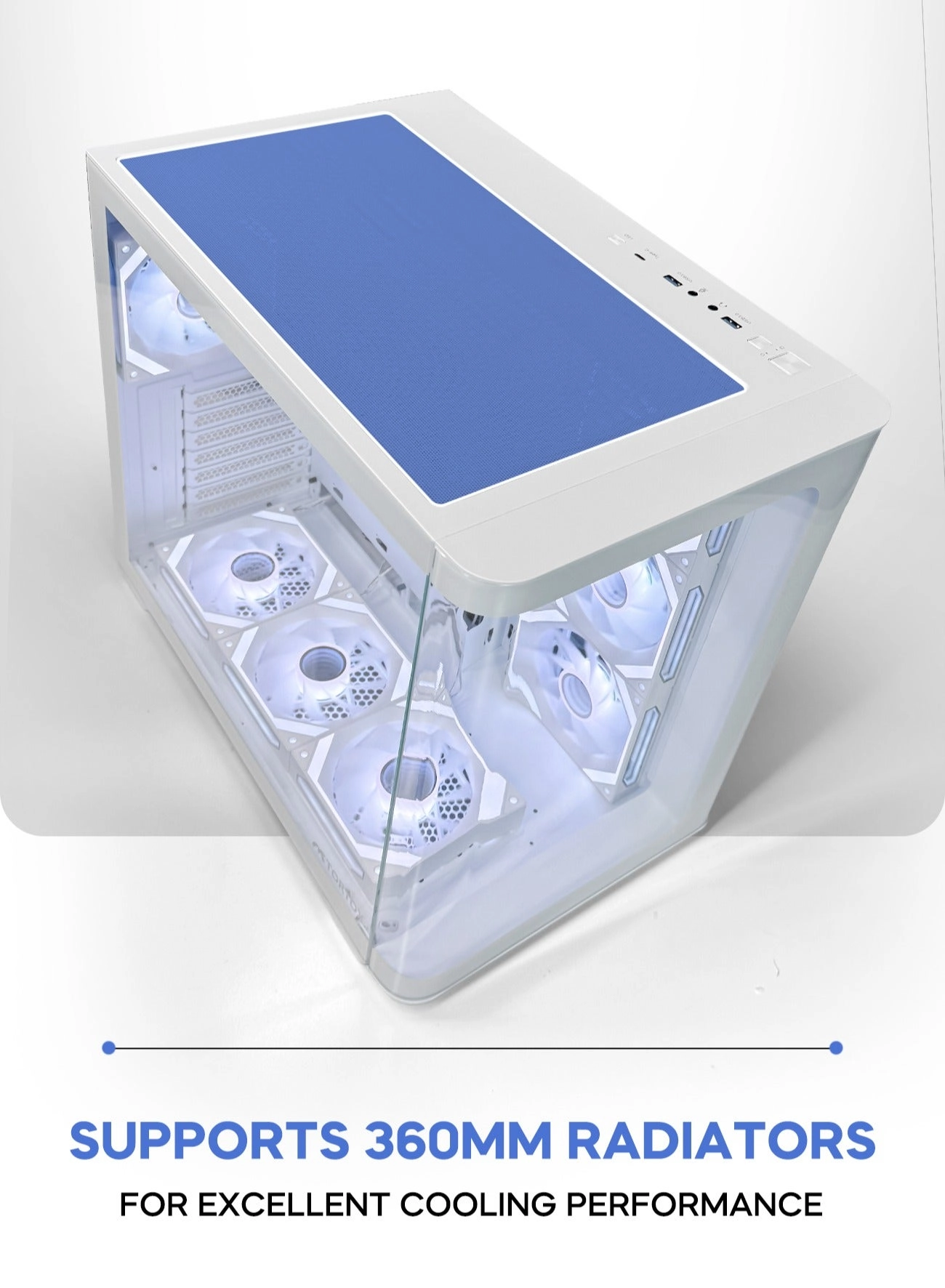 Vidrio - Curved Tempered Glass ATX/M-ATX/Mini-ITX