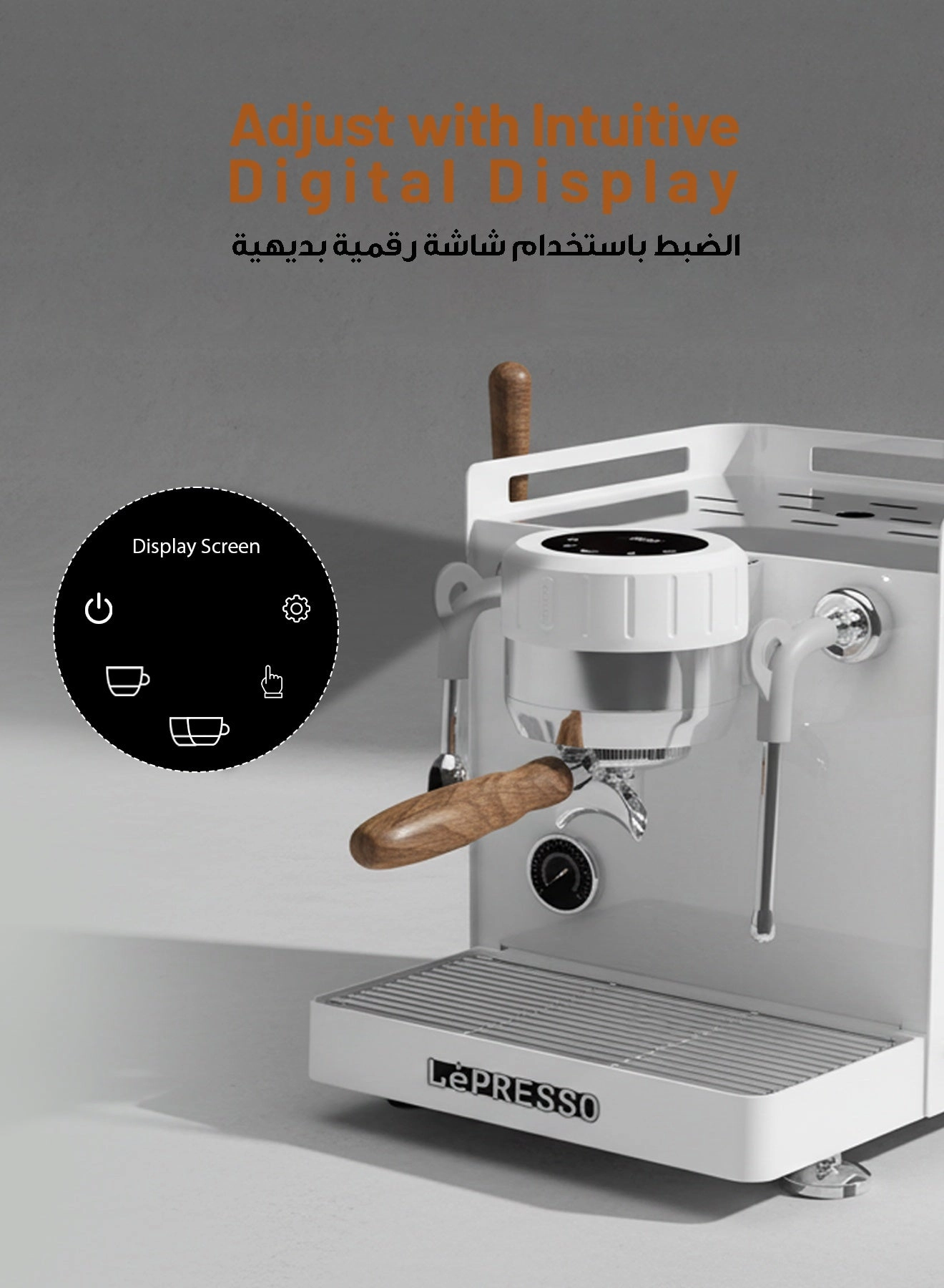 Bellissimo Triple Boiler - Dual Italian Pump External Bottled Water Connection