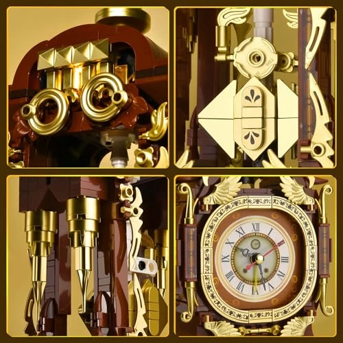 Retro Clock Building Set (T2149)