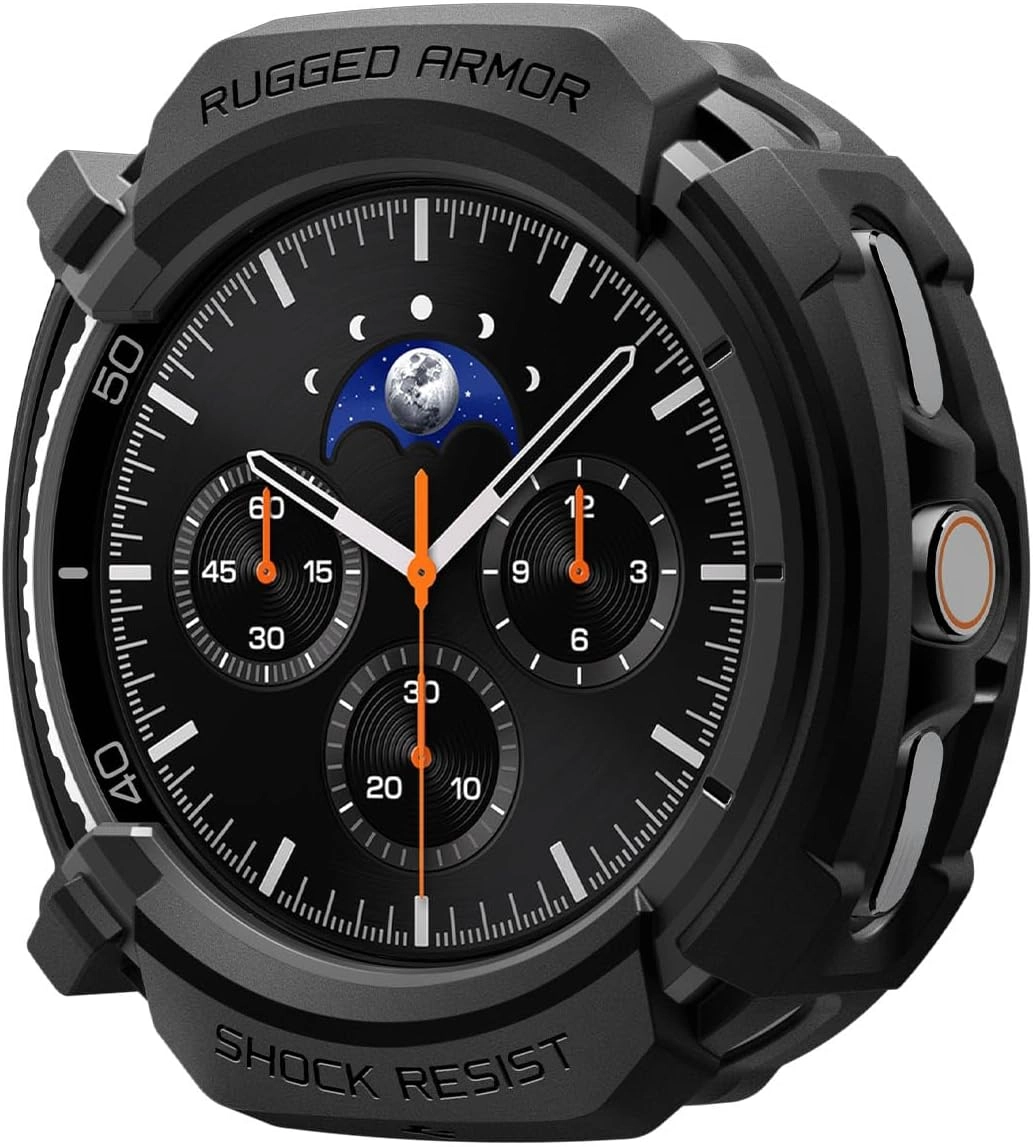 Spigen Rugged Armor Case for Samsung Galaxy Watch 8 Classic - 46mm