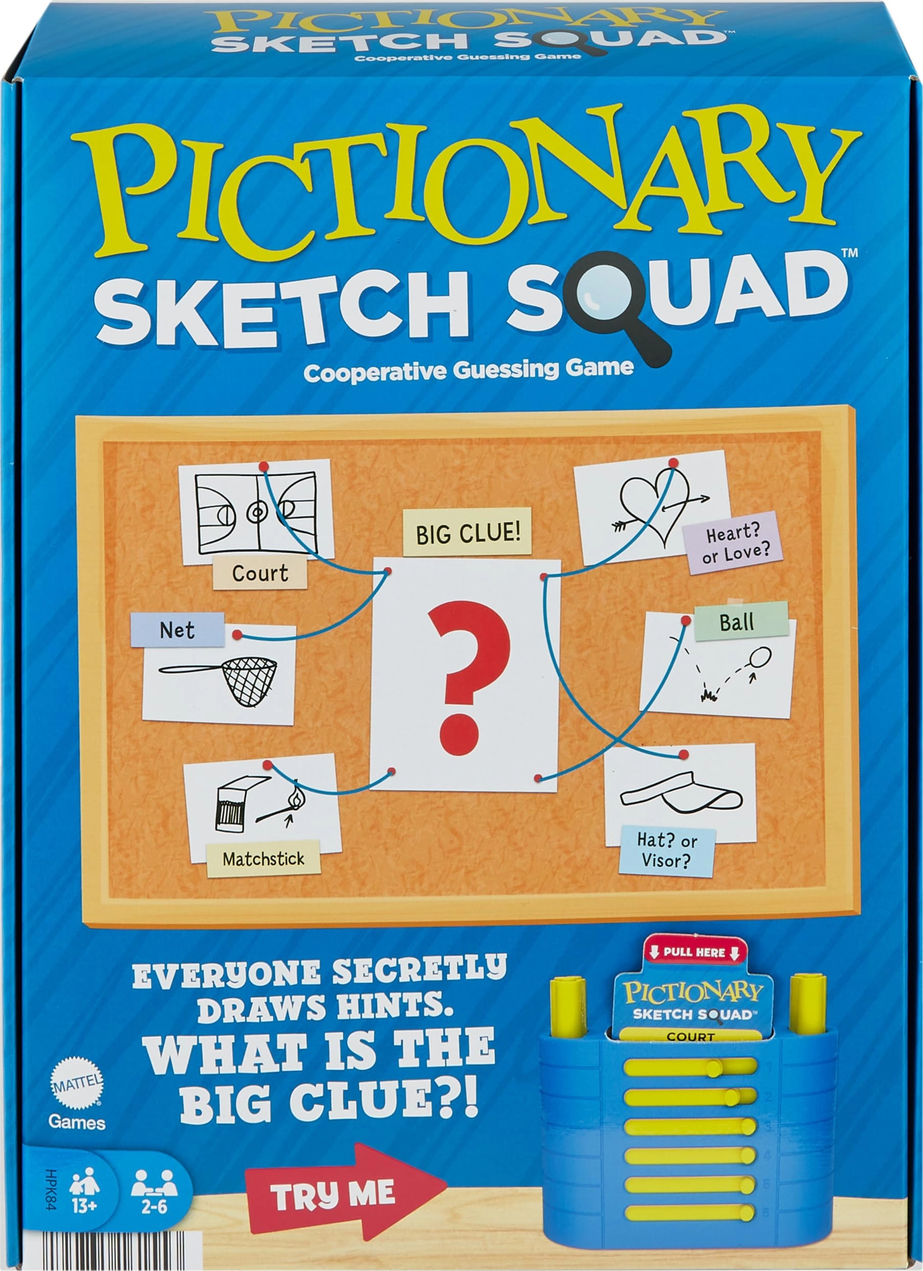 Mattel Pictionary Sketch Squad - Cooperative Party Game