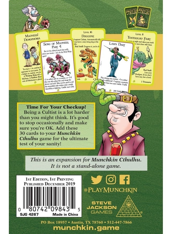 Munchkin Cthulhu: Sanity Check