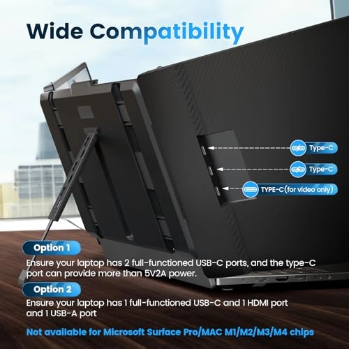 Laptop Screen Extender - S2 14" FHD 1080P