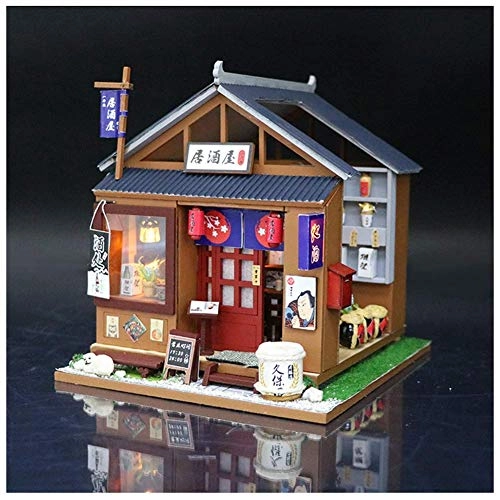 Dollhouse Miniature DIY House Kit - 1:24 Scale