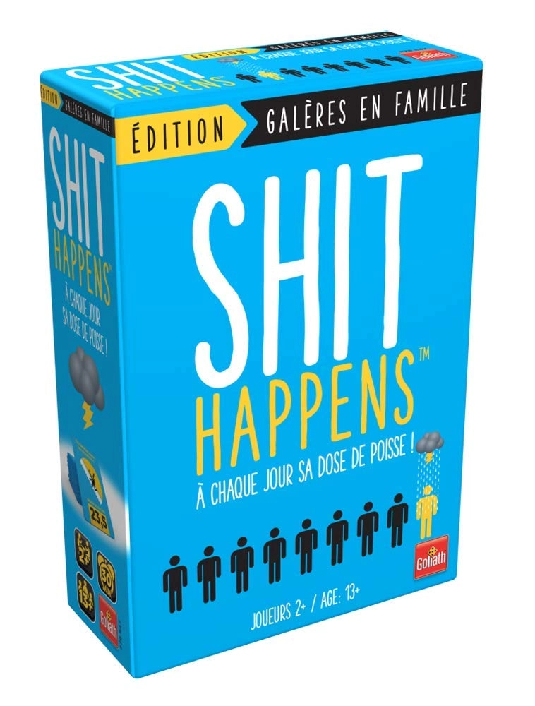 Goliath Shit Happens - Galères en Famille - Card Game (French)