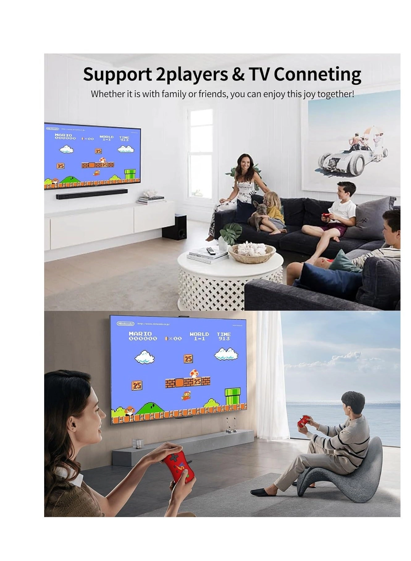 Retro Handheld Game Console