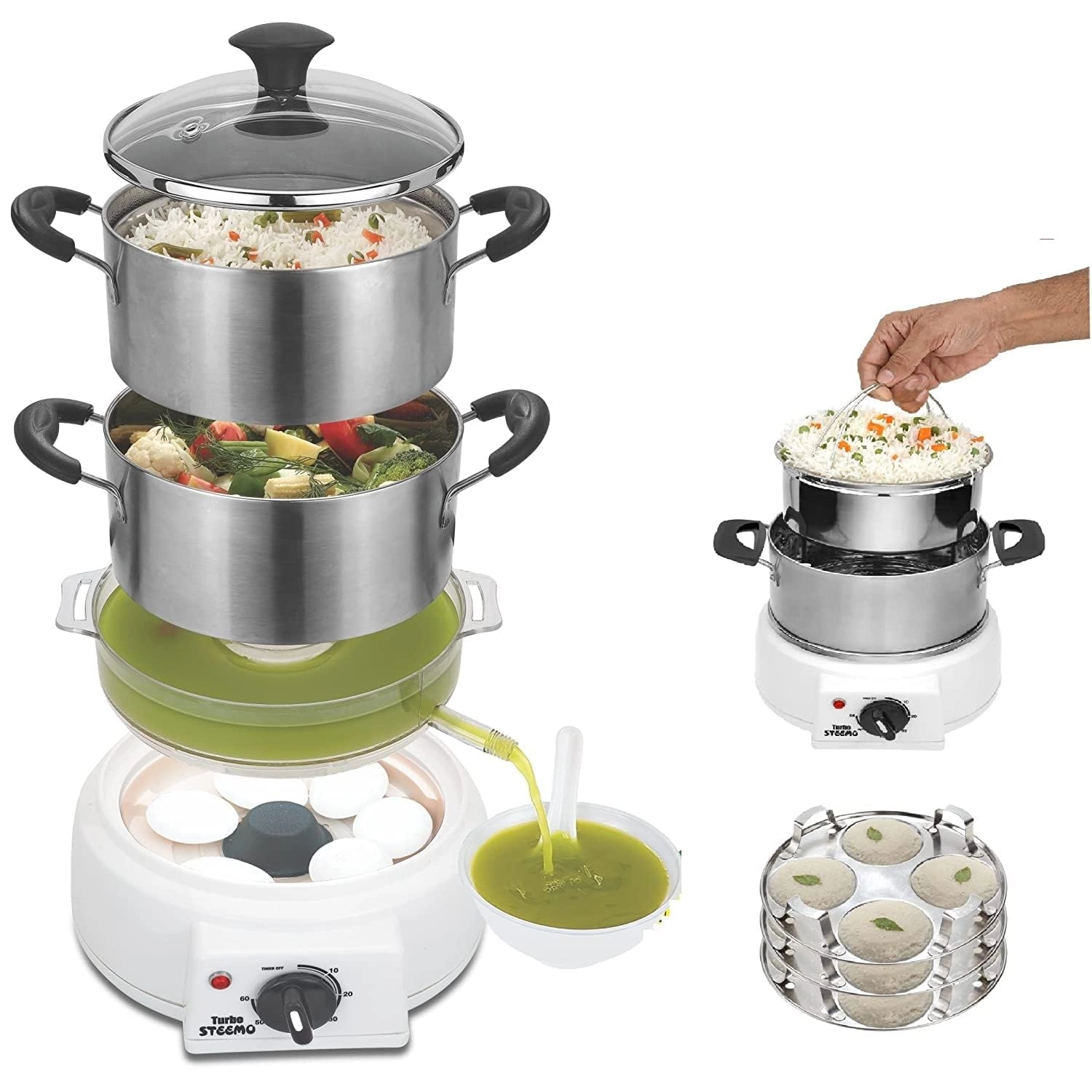INSTRUMENT SPECIALTIES, B-1/15, MIANWALI NAGAR, ROHTAK ROAD, NEW DELHI-110087 Multi Steam Cooker