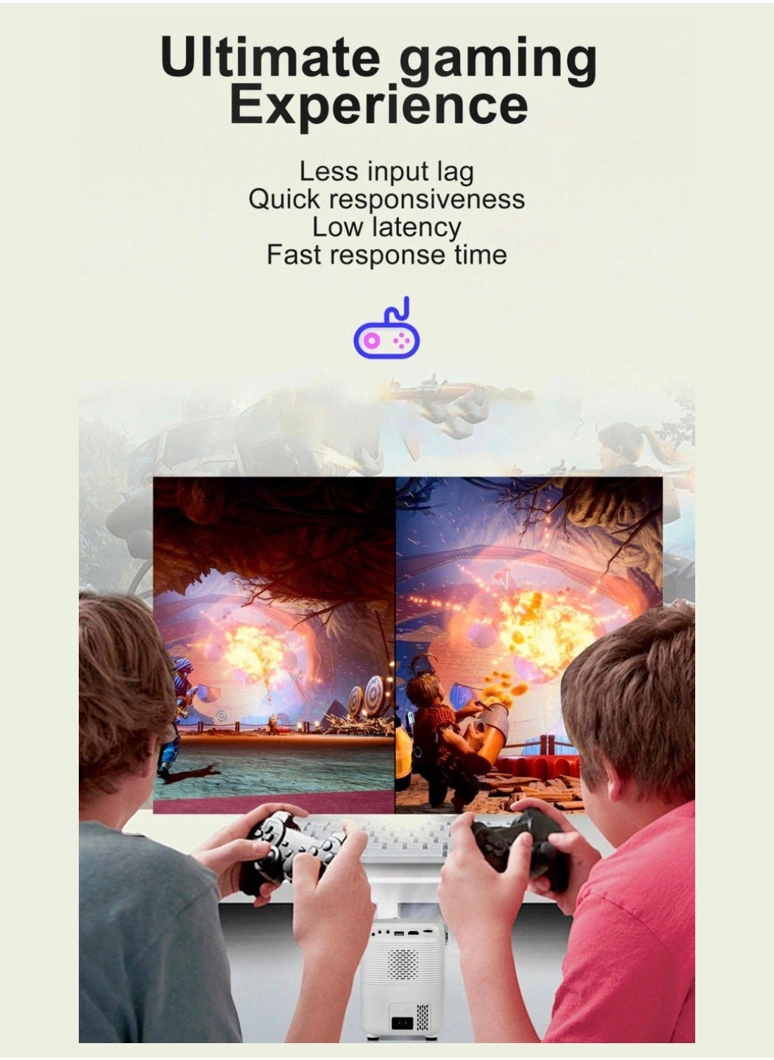 Game Video Projector C12 Pro