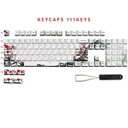 111 Set Keycaps - Deutscher