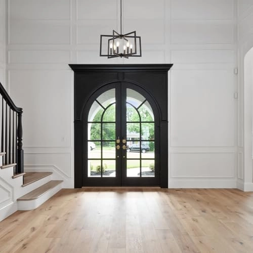 Modern Chandelier - 6 Lights Adjustable Height