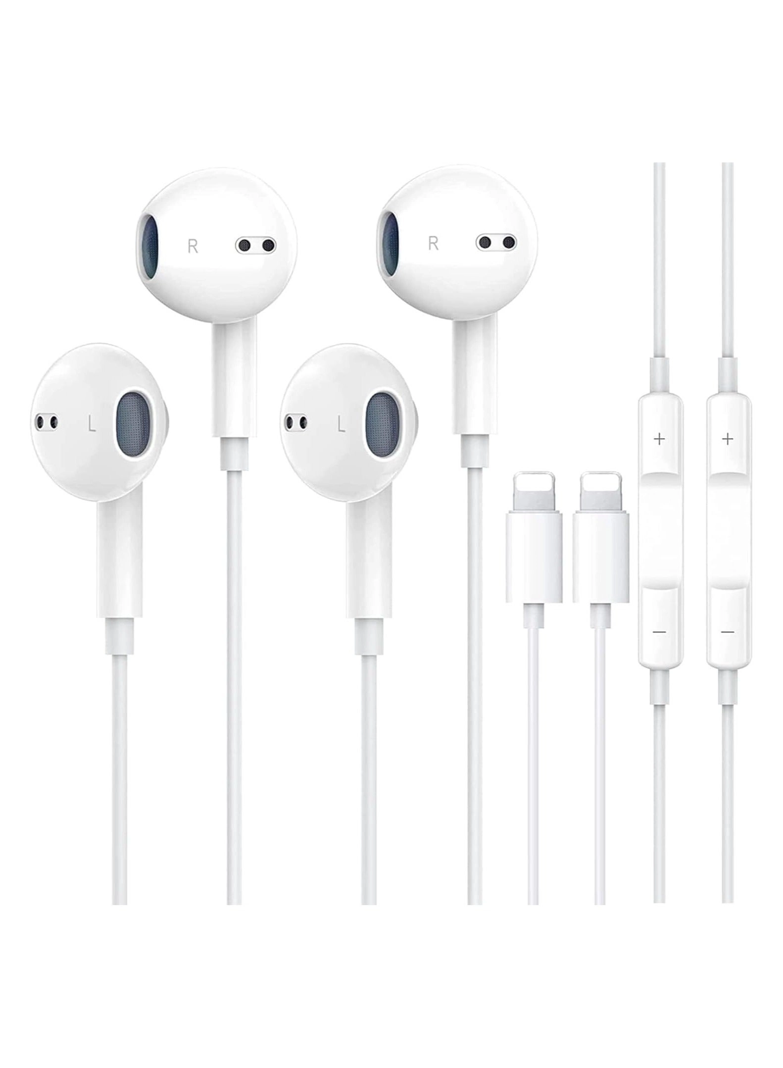 ELTRAZONE UAE787744 Wired Earbud 2 Pack