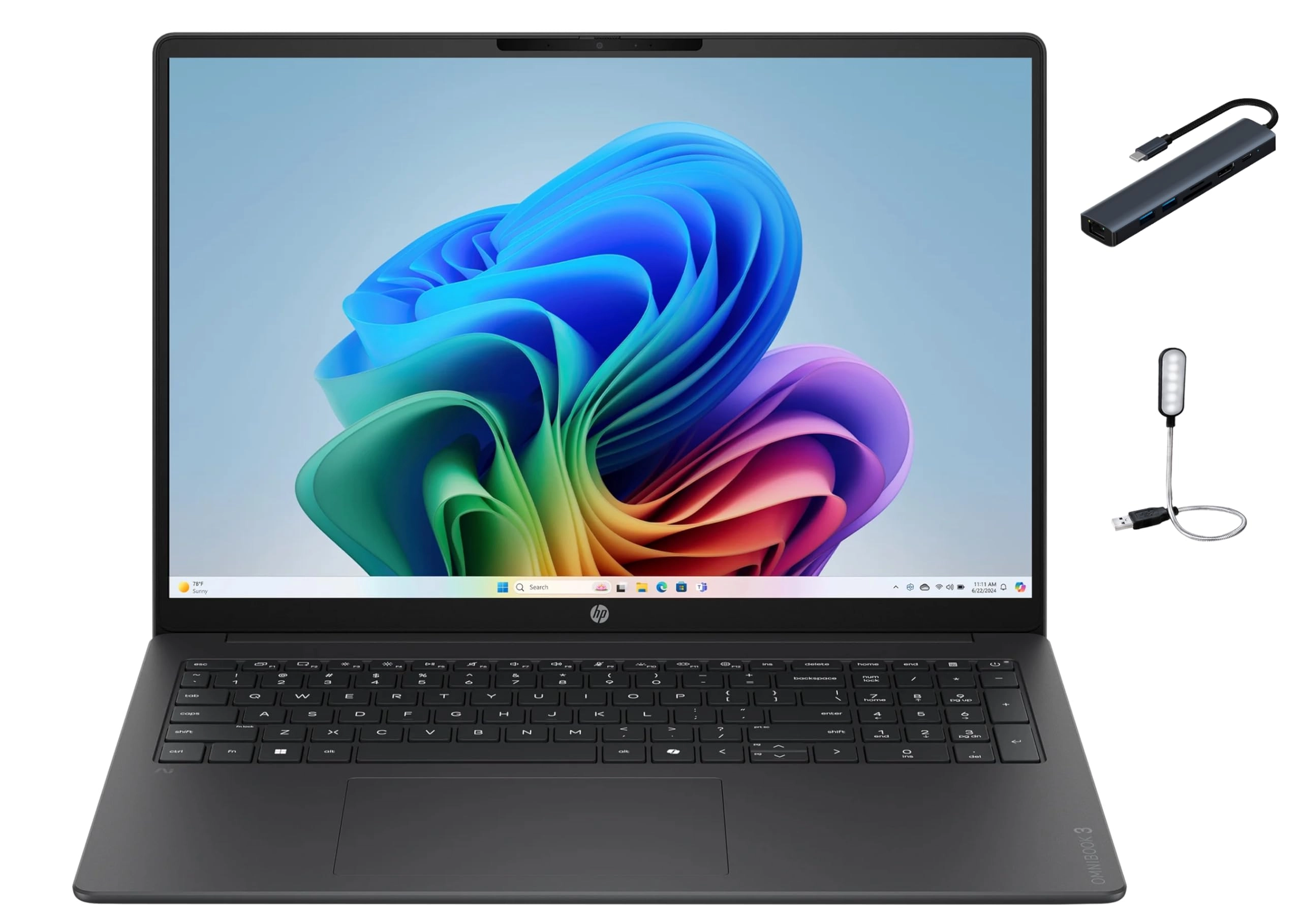 HP OmniBook 3 - 16'' Snapdragon X X1-26-100 16GB DDR5 512GB SSD