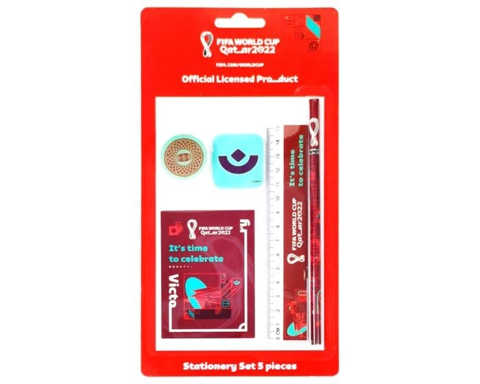 FIFA Kasheeda Stationery Set - 5pcs