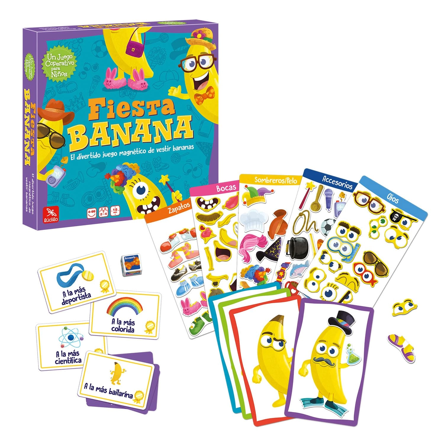 Lúdilo Banana Party - 4 years and up 84 pieces