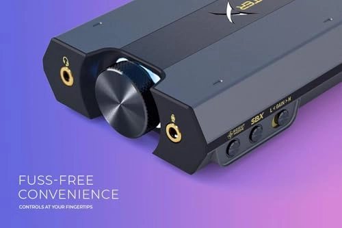 Sound BlasterX G6 - Hi-Res 130dB 32bit/384kHz Gaming DAC